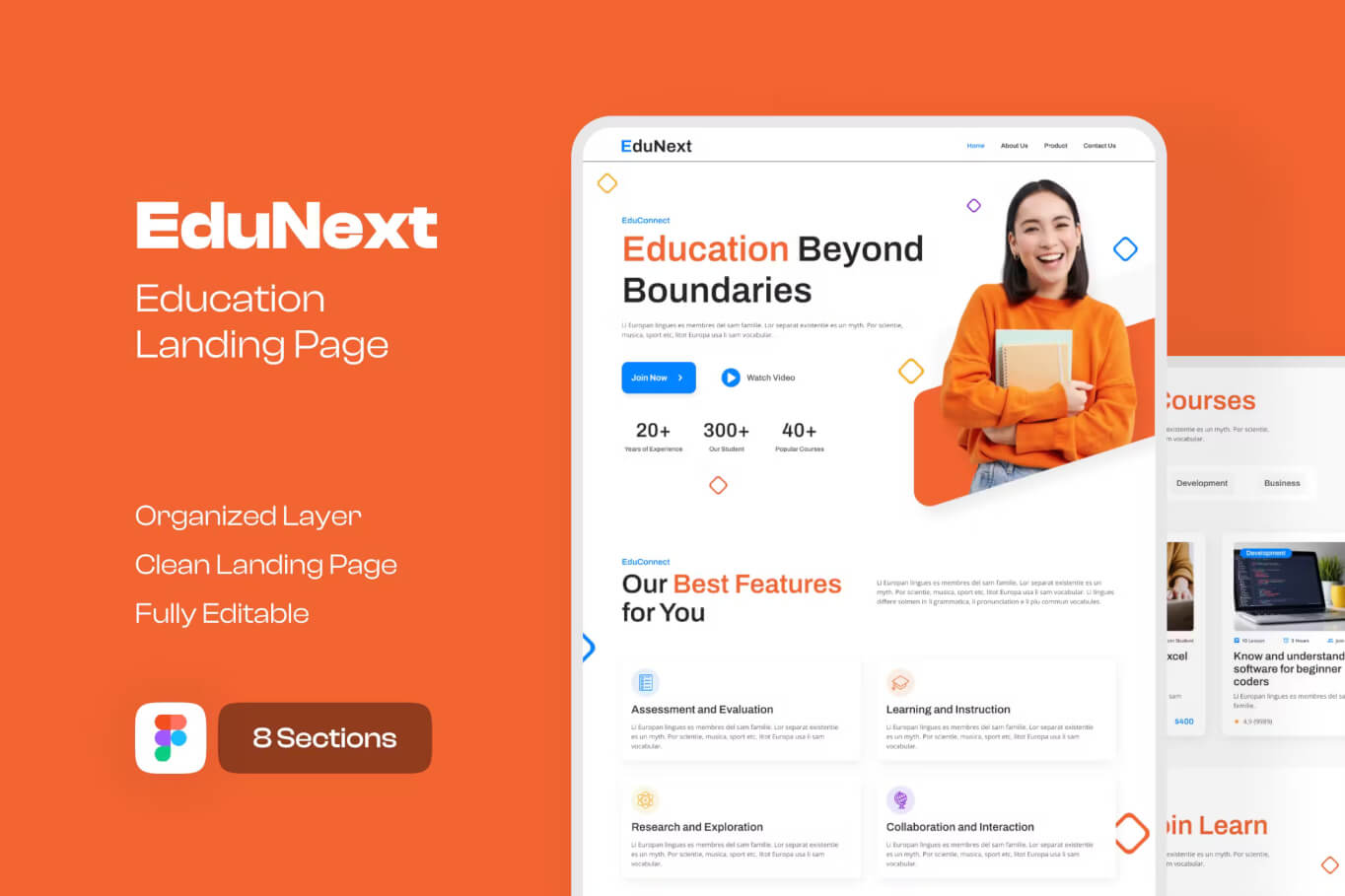 EduNext 学校教育登陆页面