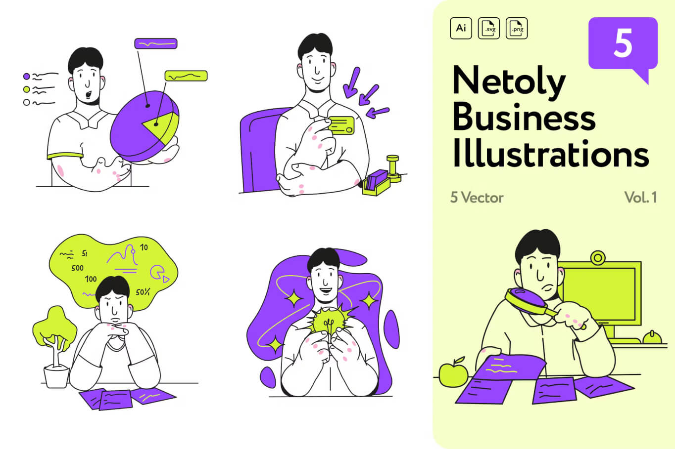 Netoly 商业插图 Vol.1